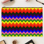 Rainbow Chevron Cosmetic Bag (XXXL)