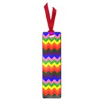 Rainbow Chevron Small Book Mark