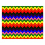 Rainbow Chevron 8  x 10  Desktop Photo Plaque