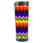 Rainbow Chevron Travel Tumbler