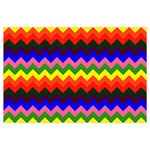 Rainbow Chevron Samsung Galaxy Note 4 Case (Black)