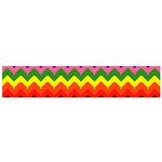 Rainbow Chevron Flano Scarf (Small)