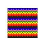 Rainbow Chevron Satin Bandana Scarf