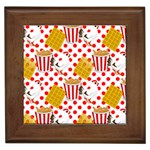 Chicken and Waffles Framed Tile