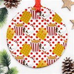 Chicken and Waffles Ornament (Round)