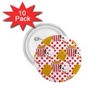 Chicken and Waffles 1.75  Button (10 pack) 