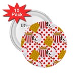 Chicken and Waffles 2.25  Button (10 pack)