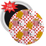 Chicken and Waffles 3  Magnet (100 pack)