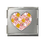 Chicken and Waffles Mega Link Heart Italian Charm (18mm)