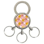 Chicken and Waffles 3-Ring Key Chain