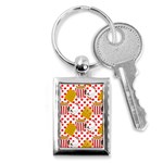 Chicken and Waffles Key Chain (Rectangle)