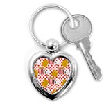 Chicken and Waffles Key Chain (Heart)