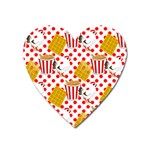 Chicken and Waffles Magnet (Heart)