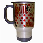 Chicken and Waffles Travel Mug (Silver Gray)