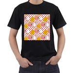 Chicken and Waffles Men s T-Shirt (Black)