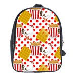 Chicken and Waffles School Bag (XL)