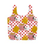 Chicken and Waffles Full Print Recycle Bag (M)