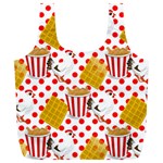 Chicken and Waffles Full Print Recycle Bag (XL)