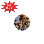 Birthday Dogs 1  Mini Magnet (100 pack) 