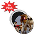 Birthday Dogs 1.75  Magnet (10 pack) 