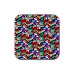 Pills drugs Rubber Coaster (Square)