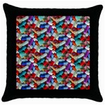 Pills drugs Throw Pillow Case (Black)