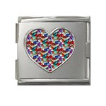 Pills drugs Mega Link Heart Italian Charm (18mm)