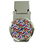 Pills drugs Money Clip Watch