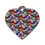 Pills drugs Dog Tag Heart (One Side)