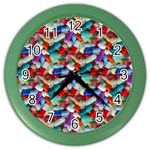 Pills drugs Color Wall Clock