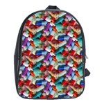 Pills drugs School Bag (Large)