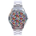 Pills drugs Stainless Steel Analogue Watch