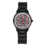 Pills drugs Stainless Steel Round Watch