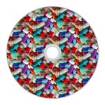 Pills drugs CD Wall Clock