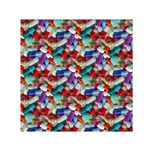 Pills drugs Small Satin Scarf (Square)