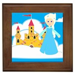 Elsa Frozen Framed Tile