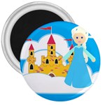 Elsa Frozen 3  Magnet