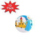 Elsa Frozen 1  Mini Magnet (10 pack) 