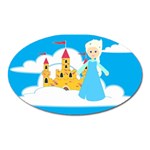 Elsa Frozen Magnet (Oval)