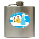 Elsa Frozen Hip Flask (6 oz)