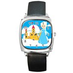 Elsa Frozen Square Metal Watch