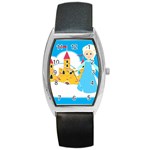 Elsa Frozen Barrel Style Metal Watch