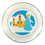 Elsa Frozen Porcelain Plate