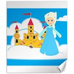 Elsa Frozen Canvas 8  x 10 