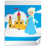 Elsa Frozen Canvas 16  x 20 