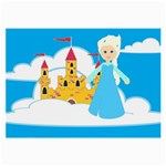 Elsa Frozen Large Glasses Cloth