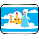 Elsa Frozen Double Sided Fleece Blanket (Mini)