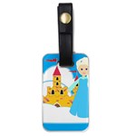 Elsa Frozen Luggage Tag (one side)