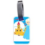 Elsa Frozen Luggage Tag (two sides)