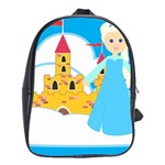 Elsa Frozen School Bag (XL)